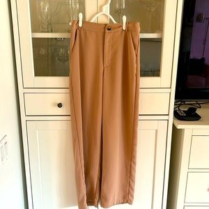 Womens beige dress pants
